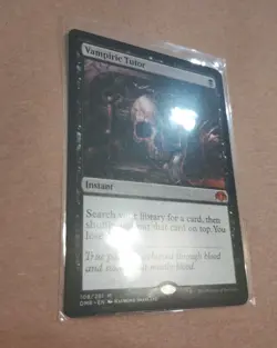 VAMPIRIC TUTOR Dominaria Remastered Magic MTG - MINT - Pack Fresh - Just Pulled! - Image 3