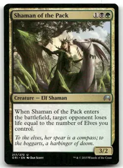 Shaman of the Pack #217 (LP) Magic Origins ORI Magic MTG - Image 1