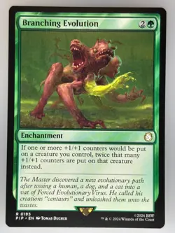 MTG Branching Evolution Universes Beyond: Fallout (PIP) R 195 NM Magic - Image 1