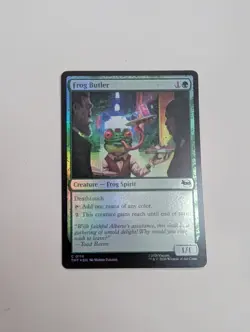 MTG - Frog Butler (Foil) - Teenage Mutant Ninja Turtles NM/M Condition - Image 1