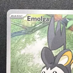 Emolga 112/086 Illustration Rare Holo 70 HP Sv: Black Bolt Pokemon TCG English - Image 4