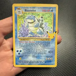 Pokemon Blastoise Holo Rare Card 2/102 Base Set Stage 2 100 HP Shellfish - Image 1