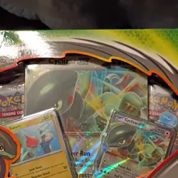 Pokemon Cyclizar EX Box Promo Booster Rotom Card Stock English - Image 1