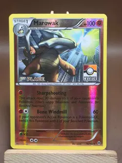 HP Marowak 78/162 (Pokemon League) [1st Place] 078/162 Promo League Championship - Image 1