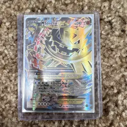 Pokemon M Steelix EX 109/114 Full Art Ultra Rare Holo Card XY Steam Siege - Image 1