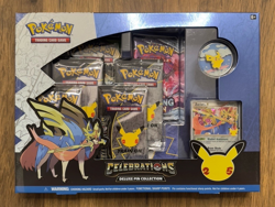 25th Anniversary Celebrations Deluxe Pin Collection Box - Pokemon TCG - SEALED - Image 1
