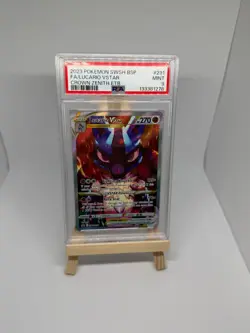 Pokemon Lucario VStar SWSH291 Crown Zenith ETB Graded Slab PSA 9 - Image 1