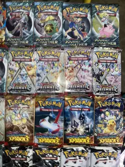 Pokemon TCG Booster Pack X32: Black Bolt, White Flare, Prismatic,JT, DR & SSP - Image 3