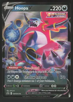 Hoopa V SWSH176 Pokemon TCG Sword & Shield Promo NM - Image 1