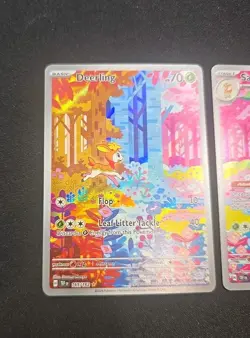 Deerling & Sawsbuck 165 + 166/162 - Temporal Forces - Illustration Rare Pokemon - Image 2