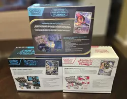 Pokemon TCG ETB Lot Black Bolt White Flare Phantasmal Flames Sealed NEW bonus - Image 2