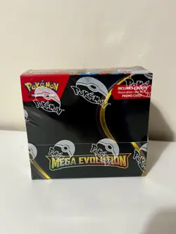 Mega Evolutions Pokemon Center Enhanced Booster Box Sealed - slight hole see pic - Image 1