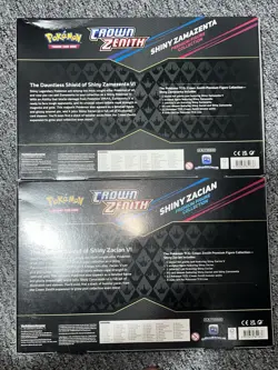 Pokemon - Crown Zenith - Shiny Zacian & Zamazenta premium figure collection - Image 2