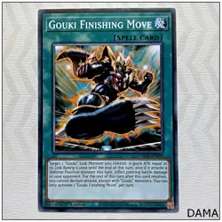 Gouki Finishing Move - DAMA-EN099 - Common 1st Edition Yugioh - Image 1