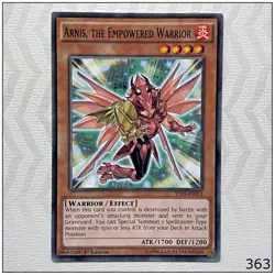 Arnis, the Empowered Warrior - YS14-EN013 - Common 1st Edition Yugioh - Image 1