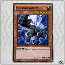 Gogogo Golem - GENF-EN002 - Common 1st Edition Yugioh - Image 1