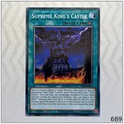 Supreme King's Castle - LDS3-EN036 - Common 1st Edition Yugioh - Image 1
