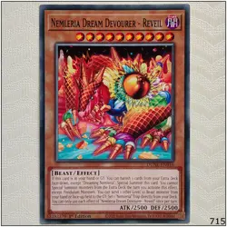 Nemleria Dream Devourer - Reveil - DUNE-EN016 - Common 1st Edition Yugioh - Image 1