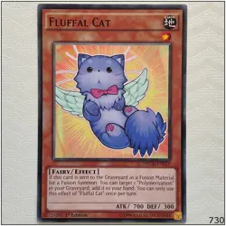 Fluffal Cat - NECH-EN019 - Common 1st Edition Yugioh - Image 1