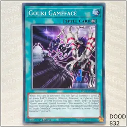 Gouki Gameface - DOOD-EN056 - Common 1st Edition Yugioh - Image 1