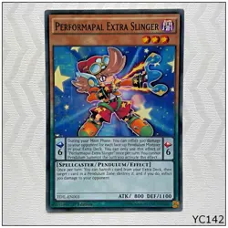 Performapal Extra Slinger - TDIL-EN003 - Common 1st Edition Yugioh (B) (YC142) - Image 1