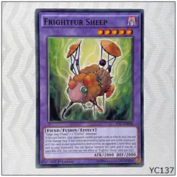 Frightfur Sheep - SP17-EN038 - Common 1st Edition Yugioh (YC137) - Image 1