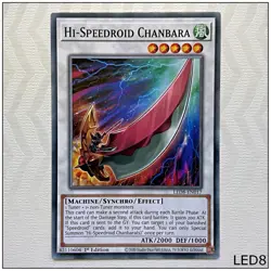 Hi-Speedroid Chanbara - LED8-EN017 - Common 1st Edition Yugioh - Image 1