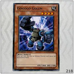 Gogogo Golem - GENF-EN002 - Common 1st Edition Yugioh - Image 1