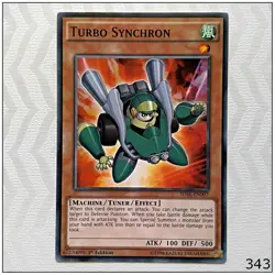 Turbo Synchron - SDSE-EN007 - Common 1st Edition Yugioh - Image 1