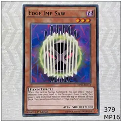 Edge Imp Saw - MP16-EN011 - Common 1st Edition Yugioh - Image 1