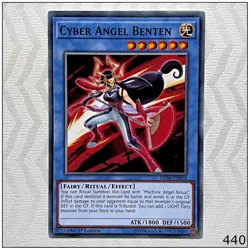 Cyber Angel Benten - LED4-EN018 - Common 1st Edition Yugioh - Image 1