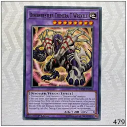 Dinowrestler Chimera T Wrextle - DANE-EN030 - Common 1st Edition Yugioh - Image 1