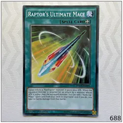 Raptor's Ultimate Mace - DOCS-EN055 - Common 1st Edition Yugioh - Image 1