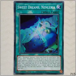 Sweet Dreams, Nemleria - CYAC-EN060 - Common 1st Edition Yugioh - Image 1