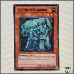 Fortress Warrior - 5DS3-EN014 - Common 1st Edition Yugioh - Image 1