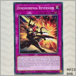 Dinomorphia Reversion - MP23-EN042 - Common 1st Edition Yugioh - Image 1