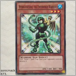 Hydrotortoise, the Empowered Warrior - YS14-EN015 - Common 1st Edition Yugioh - Image 1