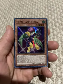 Yu-Gi-Oh Toon Harpie Lady Super Rare 1st Edition TOCH-EN002 - Image 1