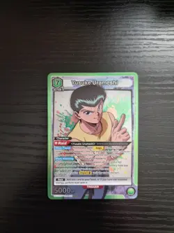 Union Arena Yu Yu Hakusho - Yusuke Urameshi - Super Rare Foil - UE13BT/YYH-1-038 - Image 1