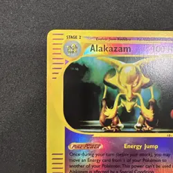 Pokemon TCG English NM Alakazam 2/144 Skyridge Reverse Holo Rare Card WOTC - Image 2
