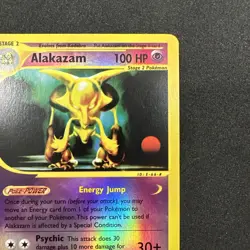 Pokemon TCG English NM Alakazam 2/144 Skyridge Reverse Holo Rare Card WOTC - Image 3