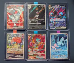 Pokemon White Flare Illustration Rare IR / Ultra Rare / promo Lot - 6 cards NM - Image 1