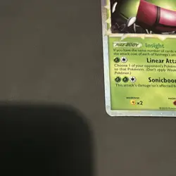 Yanmega Prime 98/102 HGSS Triumphant Pokemon Card Holo Foil Rare Near Mint - Image 3