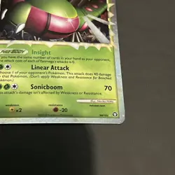 Yanmega Prime 98/102 HGSS Triumphant Pokemon Card Holo Foil Rare Near Mint - Image 4