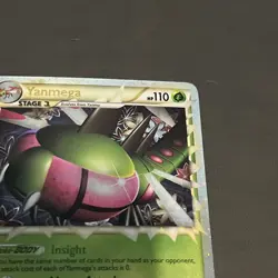 Yanmega Prime 98/102 HGSS Triumphant Pokemon Card Holo Foil Rare Near Mint - Image 5