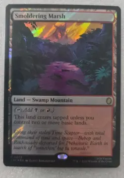 Smoldering Marsh (Surge Foil) 73 MTG Commander Teenage Mutant Ninja Turtles TMC - Image 1