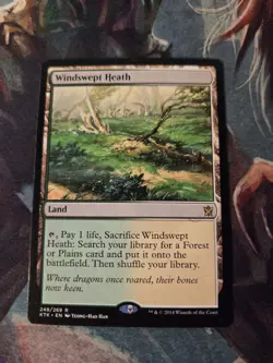 Magic The Gathering Khans of Tarkir Windswept Heath #248/269 MTG TCG CCG - Image 2