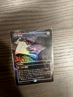 Sol Ring (Foil Sheldon's Spellbook Secret Lair Promo) NM - Image 1