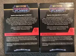 2X Pokemon TCG ME02 Phantasmal Flames Booster BundleS Sealed In Hand - Image 2