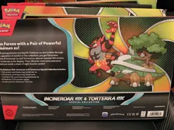 Pokemon TCG Incineroar ex and Torterra ex Special Collection Box - Lot of 5 - Image 2